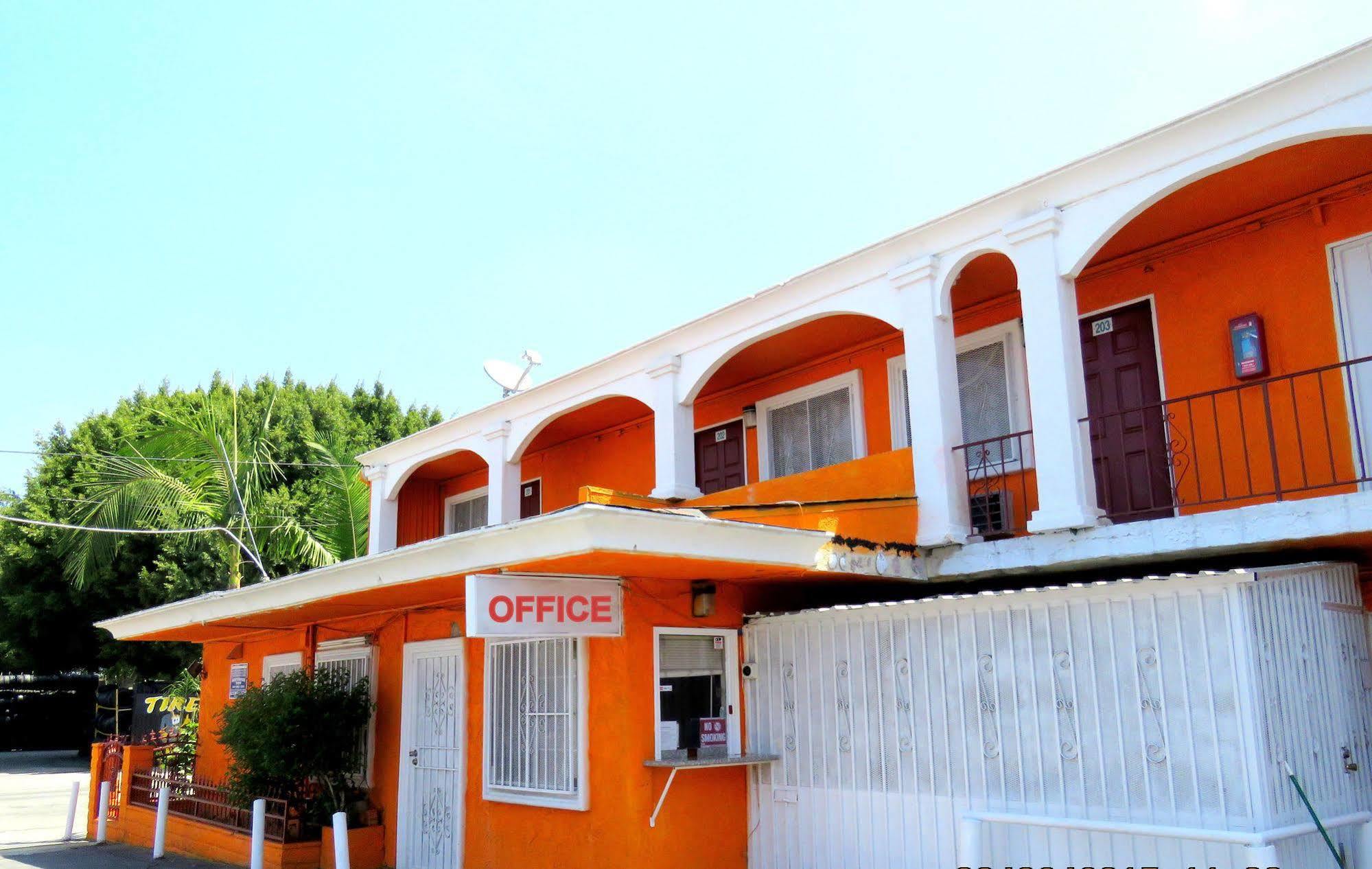 Central Inn Motel Los Angeles Exteriör bild